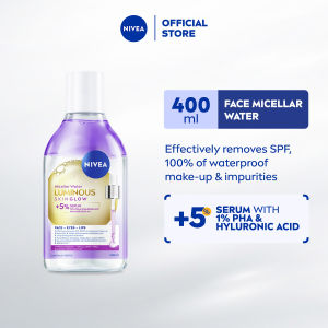 NIVEA FACE CARE Luminous Skin Glow Micellar Water 400ml (Air Micellar)