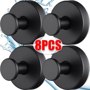 【Super low price】8/1PCS Stainless Steel Suction Cup Hooks Punch-free Wall Mounted Hook Hanging Towel Holder Kitchen Bathroom Vacuum Suction Cups