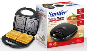 Sonifer SANDWICH MAKER CETAKAN KARTUN ROTI SANDWICH MODEL EMOTICON