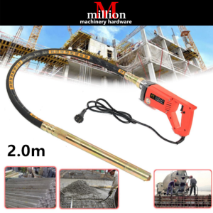 1.0m 1.5m 2.0m 800w Concrete Vibrator Poker Electric Cement Soil Mixer with 1.0m 1.5m 2.0m Stick
