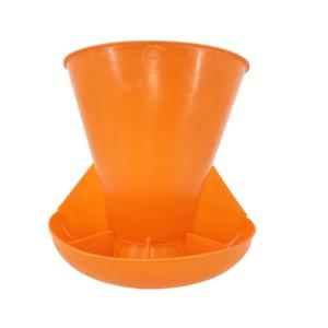 Thiết kế tiết kiệm không gian cho nhiều heo con gắn tường cài đặt dụng cụ cho ăn heo con bằng nhựa cho ăn máng ăn