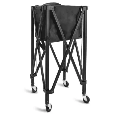 【PH Local Send】Foldable Tennis Ball Cart Pickleball Ball Storage Basket Portable Tennis Ball Holder Table Tennis Organizer