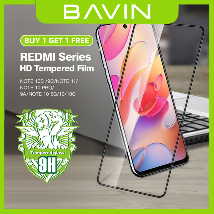 (Buy and Get 1) BAVIN Q4 Screen Protector Tempered Glass Full