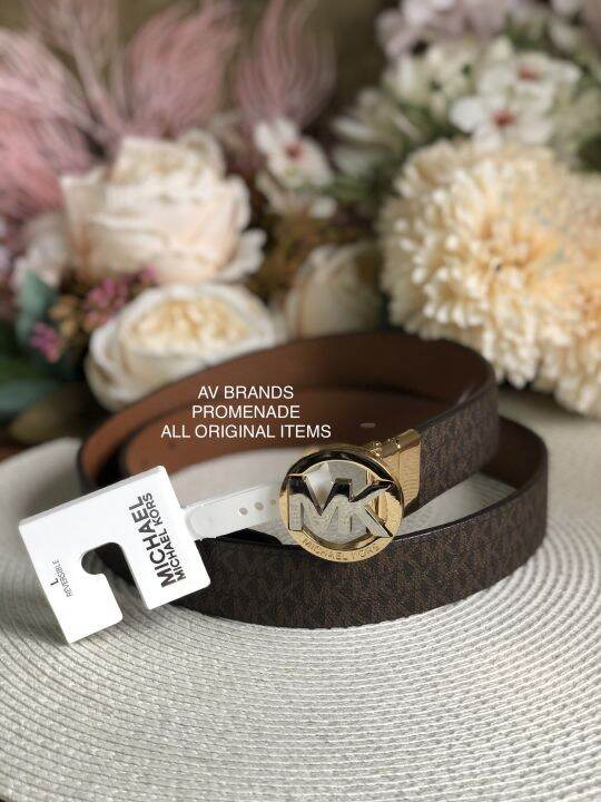 Michael kors belt sale reversible