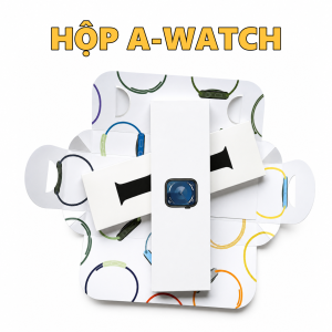Hộp đựng đồng hồ A.Watch Series 11/10/9/8/7/6/5/4/3/2/1/SE - Chuẩn kích thước và kiểu dáng như auth