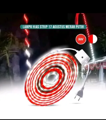 Lampu LED Hias Selang Outdor 10 Meter Warna-Warni 10M 220v RGB Eksterior Natal