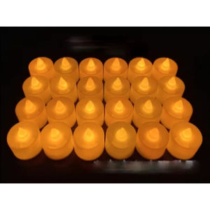10Pcs LED Flameless Candle Lights Tea Lights Home Wedding Birthday Decoration Candle Lights Batteries
