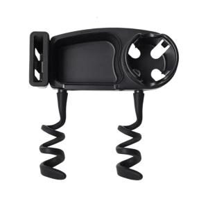 3 Trong 1 Xe Đẩy hộp có thể tháo rời Khay Tập Tin Đính Kèm cánh tay linh hoạt Grip Xe Đẩy Khay Giá để điện thoại ngăn để cốc