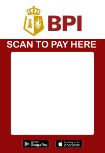 G-Cash QR Code Standee / Personalize QR code Standee/ Wood Stand