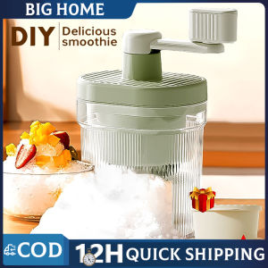 New Household Manual Shaved Ice Machine Ice Crusher Hand-cranked Homemade Ice Cream Shaved Ice Machine