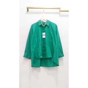 SJM (L-3XL) NEW ! KEMEJA ZR BAHAN KATUN IMPORT BKK