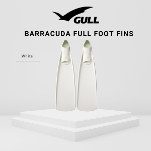 Gull Barracuda Professional Full Foot Fins for Scuba Diving Fin