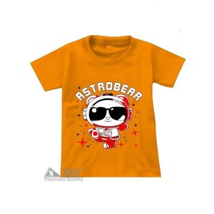 SUMMER88 Kaos Tshirt Anak Laki Laki Size S-XXL Warna Kuning Bermotif Lengan PEndek Bahan Spandek Adem