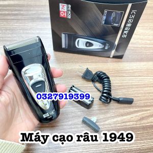 Máy cạo râu 1949 Cao Cấp 2 Lưỡi Kép Sạc Pin Li-ion Công Suất 3W