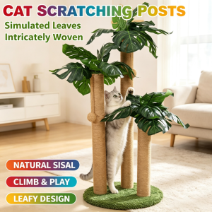 Cat Scratching Post Cat Climbing Frame Sisal Hemp Vertical Cat Board Durable and Resistant To Debris Pet Toys