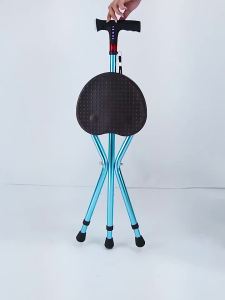 Walking Stick With Seat Elderly Walking Stick For Elderly Chair Lightweight Non-Slip Smart Dedicated Walking Stick with Seat Elderly Walking Stick For Elderly Chair