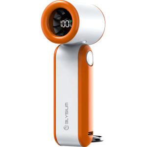 Elysium Jetstream Mini 5 Gear Strong Wind | Digital Display | Rechargeable Portable Handheld Mini Fan
