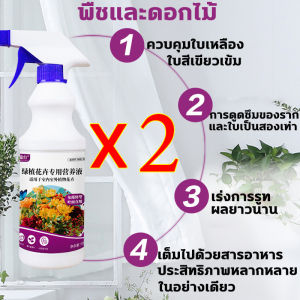 【JLT】ปุ๋ยดอกไม้ น้ำยาธาตุอาหารสำหรับพืชสีเขียวและดอกไม้ 300ml พร้อมใช้ ไม่ต้องเจือจาง ปุ๋ยน้ำ ทางใบ ธาตุอาหาร 25 ชนิด ปุ๋ยเร่งดอกผล บำรุงพืชทุกชนิด บำรุงราก บำรุงต้น บำรุงใบ เร่งดอก ควบคุมใบเหลือง ปุ๋ยกุหลาบ ปุ๋ยเร่งดอกไม้