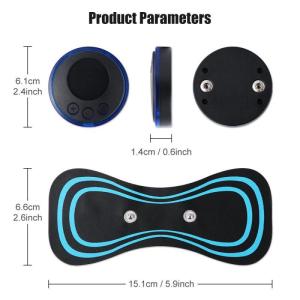 Mini Electric Neck Massager Wireless Rechargeable Body Massager Muscle Muscle Pain Relief Patch Massager Body Massager Electric Relaxing Comfort