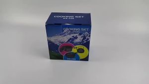Outdoor Camping Cookware Set Marching Utensils Tableware Cooking Stove Kit Travel Pan Hiking Picnic
