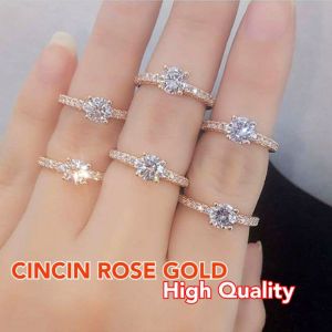 TOKO CANTIK - Cincin Titanium Anti Karat Perhiasan Wanita Xuping Murah COD bayar dirumah Gratis Ongkir / cincin titanium wanita anti karat