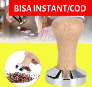 ⭐⭐⭐⭐⭐ (COD) Tamper Kopi Espresso Coffee Press Filler Powder Hammer 51mm - T15