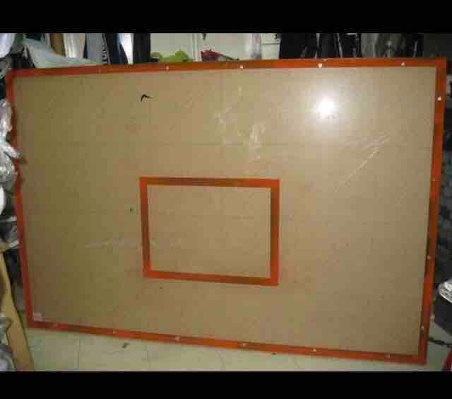 Standard Size Fiberglass Basketball Back Board (Size 4ft x 6ft x 12mm) Fiberglass Board Only