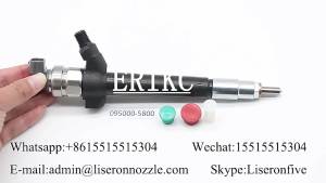 4pcs 6C1Q-9K546-AC Injection Nozzle 095000-5800 Diesel Fuel Injector Assy 095000-5801 DCRI105800 for DENSO Citroen Ford Fiat 2.2