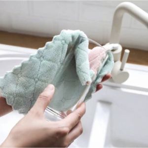 Lap Mikrofiber Murah / Kain Lap Piring Dan Alat Dapur Anti Minyak