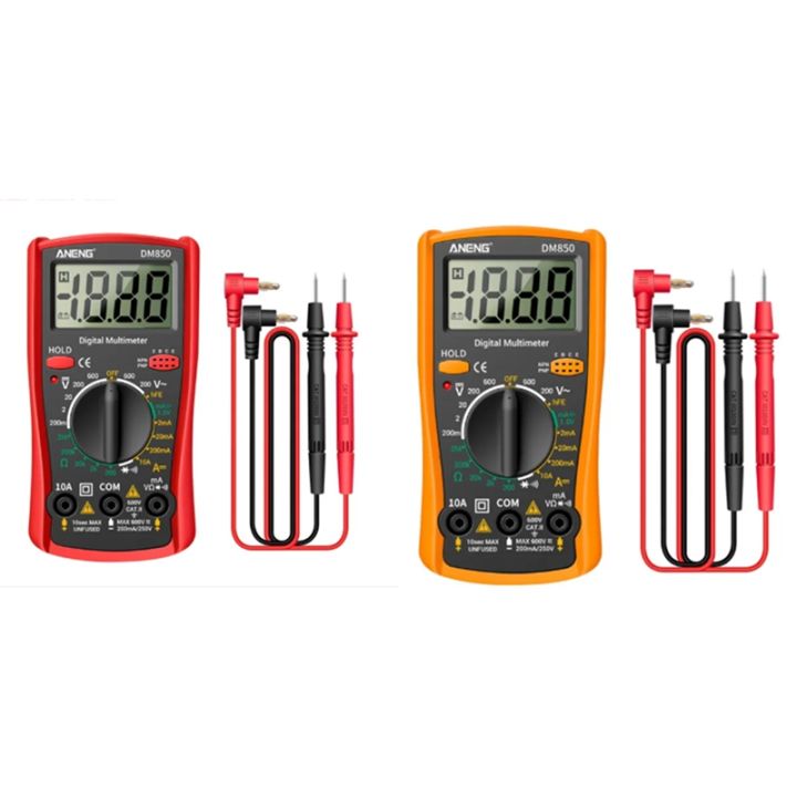 DM850 1999 Counts Digital Multimeter Eletric Automatic Votage Tester ...
