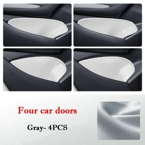 Kaly For BYD Sea Lion 05 DM-i 2024 2025 Car Door Slot Storage Barrel Leather Door Groove Mat Pad Interior Accessories Z1H5K