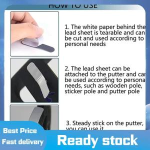 Sports🚴🏻‍♀️ 10 cái đỉnh mái chèo vợt đầu sticker pickleball chì Băng Tennis Cầu Lông Golf vợt trọng đối trọng dán