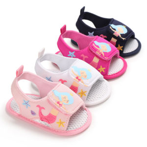 Baby Sandal Girl Shoes Breathable Anti-Slip Summer Sandals Toddler Soft Soled First Walkers Shoe