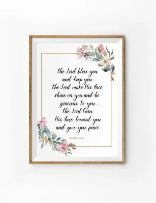 Bless You And Keep You {Poster}