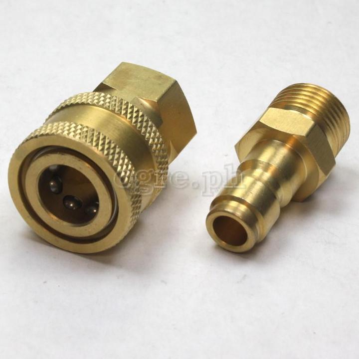 3/8” Quick Connect Coupler Set (Brass)