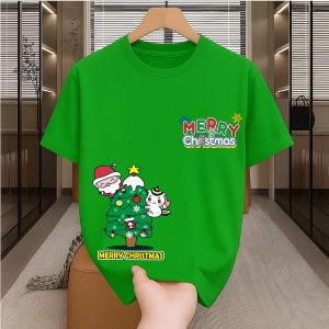 Kaos Natal Anak Sampai Dewasa Pria Wanita Kaos Natal keluarga couple set Samping 3 Baju Natal couple suami istri Kaos Natal murah 2025 Baju couple Natal