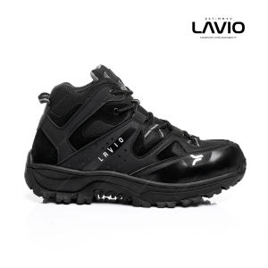 Sepatu Safety Lavio Ujung Besi Outdoor Keren Terbaru Nyaman Premium