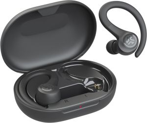 JLab Jbuds Sport ANC 4 True Wireless Earbuds (Graphite)(2 Years Local Warranty)