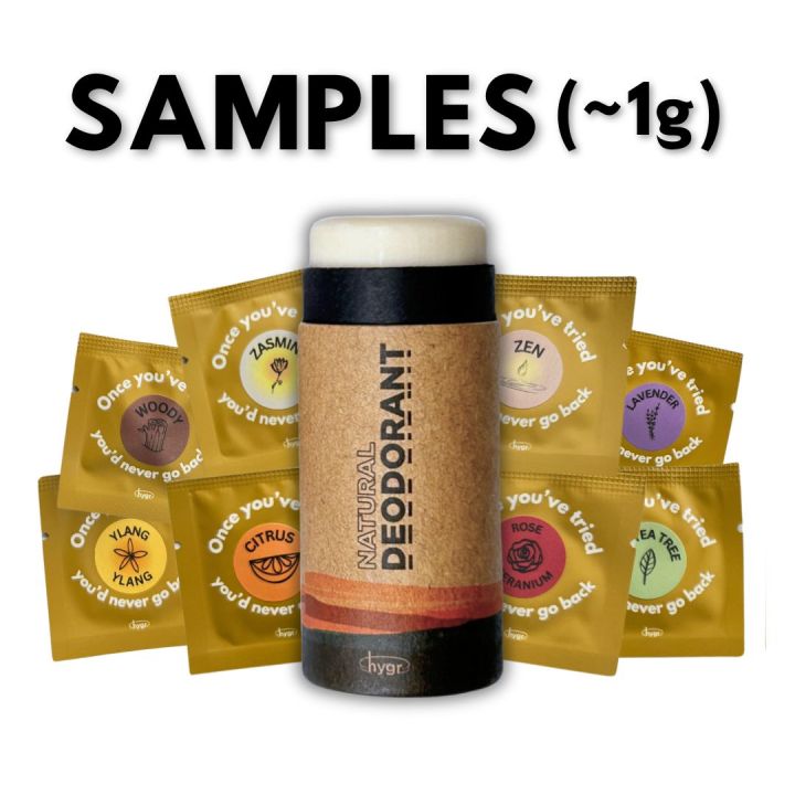 [SAMPLE SET] Hygr Natural Deodorant Stick For Smelly Armpit 100% ...