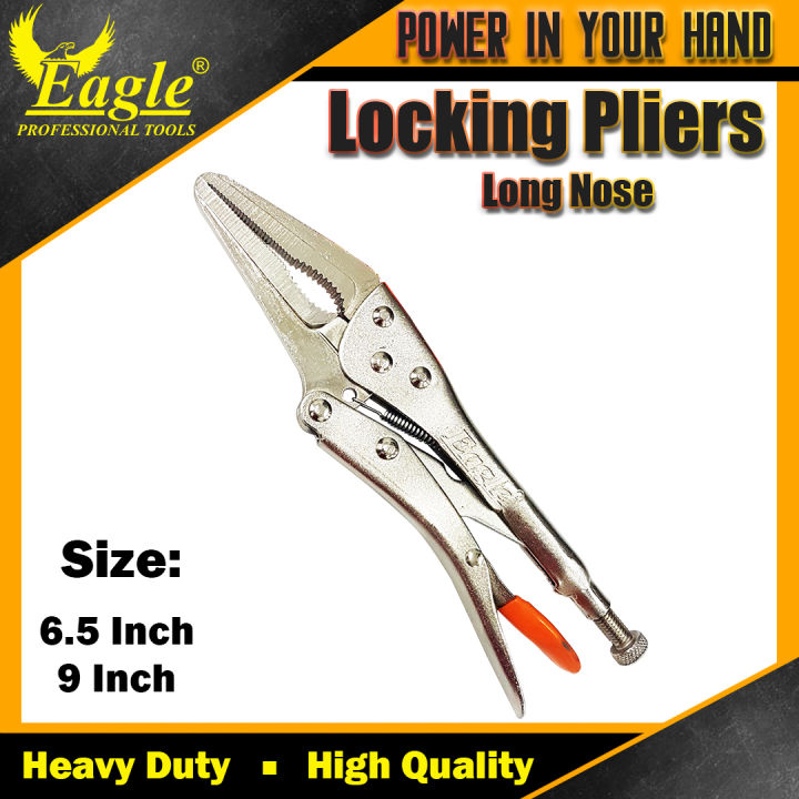Eagle Locking Pliers Long Nose Lazada PH