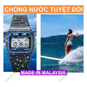 Đồng Hồ Điện Tử CA.S|.O Thể Thao 1 SX tại Malaysia Chống Nước Tuyệt Đối Pin Lâu 7 Năm Đầy Đủ Chức Năng CH02