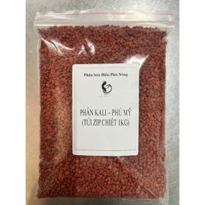 Phân Bón Kali Đỏ Phú Mỹ Dạng Miểng MOP Chiết Lẻ 500g/1kg - Siêu Nuôi Trái Lớn Đẹp Tạo Ngọt Đậm Màu Hoa Chống Đổ Ngã.
