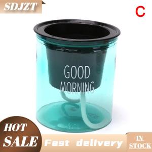 SDJZT Chậu hoa Trong Suốt Tự tưới cây chậu hoa trang trí sân vườn nhà
