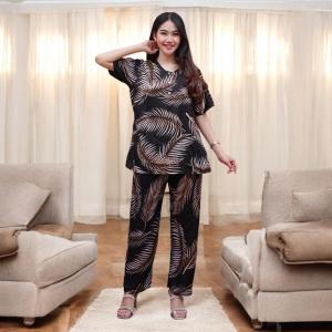 Bakul Daster - Setelan CP ZEEDNY Setelan Batik Piyama Batik Baju Tidur Daster Cantik