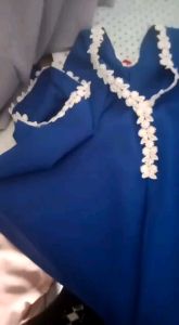 Kaftan anak renda kekinian/ Dress anak renda kekinian