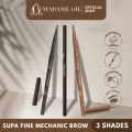 Madame Gie Supa Fine Mechanic Brow - Make Up Pensil Alis - Eye Brow Matic - Make Up Mata - Eye - Rias Wajah. 