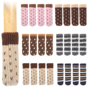 4PCS Chair Leg Socks Elastic Furniture Leg Pads Non-Slip Chair Leg Feet Socks Covers Furniture Caps