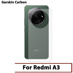 REDMI 14C 13 4G 13C 12C REDMI A1 A3 4G REDMI 7 REDMI 8 8A 8A PRO Anti gores belakang skin karbon garskin motif carbon anti jamur transparan REDMI 8A REDMI 8A PRO