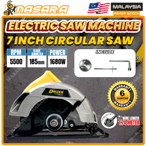 Nasara DAIZEN Professional Electric Saw Machine Family Power Tools Jig Circular Saw Marble Cutter / Mesin Gergaji / 切割机
