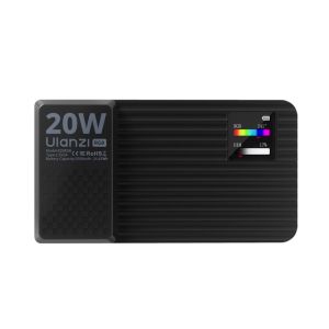 Ulanzi K20RGB 20W RGB Panel LED Fill Light for Camera Photography Studio